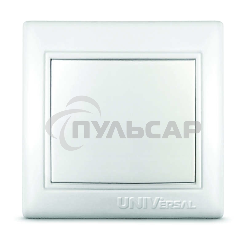 Выключатель 1-кл. СП Севиль 10А IP20 белый Universal С0021