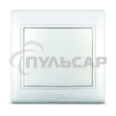 Выключатель 1-кл. СП Севиль 10А IP20 белый Universal С0021