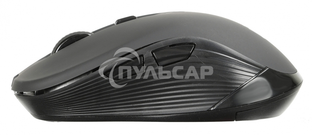 Мышь беспроводная Oklick 610MWC черный, 1600 dpi, радиоканал, USB/USB-C, кнопки - 6