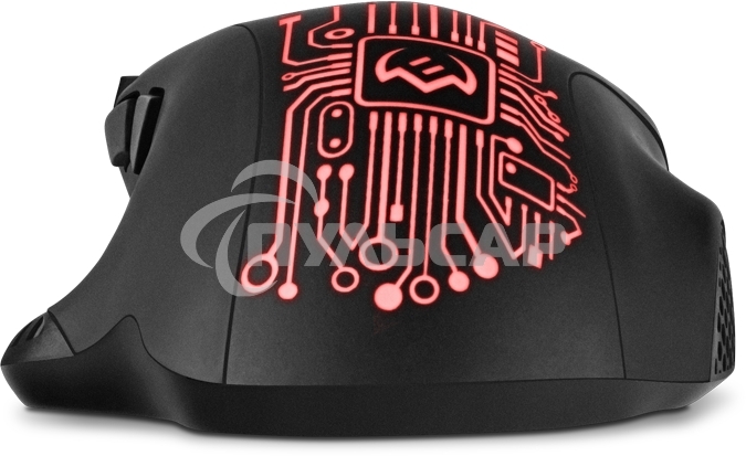 Мышь проводная SVEN RX-G715 черный, 3200 dpi, USB, кнопки - 8