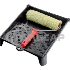 Набор Matrix: валик ПОЛИАКРИЛ для фасадных работ, 180мм, ворс 18мм, D36мм, кювета 260*320мм Набор Matrix: валик ПОЛИАКРИЛ для фасадных работ, 180мм, ворс 18мм, D36мм, кювета 260*320мм