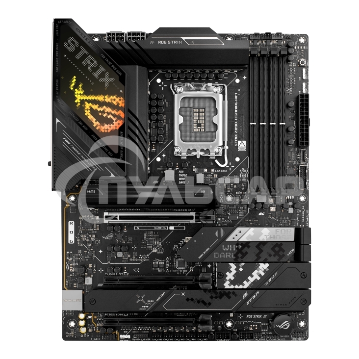 Материнская плата ASUS ROG STRIX Z890-H GAMING WIFI, LGA1851, Intel Z890, 4xDDR5, 4xSATA, 4xM.2, 1xPCIe 5.0 x16, 2xPCIe 4.0 x16, 1xDP, 1xHDMI, 1x5Gb LAN, Wi-Fi 7, 2xUSB 2.0, 4xUSB 3.2 Gen 1, 4xUSB 3.2 Gen 2, 2xUSB 3.2 Gen 2x2, 1xUSB-C, 1xS/PDIF, 2x3.5 мм,