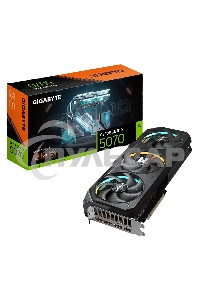 Видеокарта Gigabyte PCI-E GV-N5070GAMING OC-12GD 1.0 NVIDIA GeForce RTX 5070 12Gb 192bit GDDR7 2805/28000 HDMIx1 DPx3 HDCP Ret
