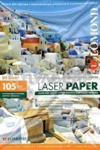 Фотобумага LOMOND Двухсторонняя Матовая, для лазерной печати, 105 г/м2, A4/250л.