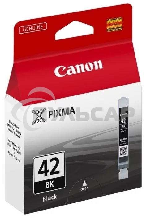 Картридж струйный CLI-42 BK (6384B001) для Canon PIXMA PRO-100, черный, 900стр.