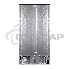 Холодильник Maunfeld MFF177NFSB черный глянц. двухкамерный 263/170л морозилка сбоку, No Frost, Side by Side