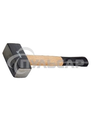 Кувалда, 1000 г, кованая головка, деревянная двухцветная рукоятка Sparta