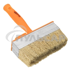 Кисть-ракля, 40х140 мм, натуральная щетина, пластмассовый корпус, пластмассовая ручка Sparta