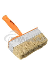 Кисть-ракля, 40х140 мм, натуральная щетина, пластмассовый корпус, пластмассовая ручка Sparta