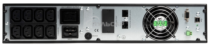 Источник бесперебойного питания SKAT-UPS 3000 RACK ИБП 220В 50/60Гц 2700Вт On-Line синусоида (без АКБ)