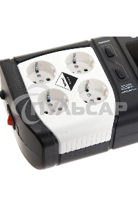 Стабилизатор напряжения UNIEL (9623) U-ARS-1500/1 серия Standard - Expert 1500 ВА(Однофазный электронны(релейный)стабилизатор,цифровой дисплей,номинальная мощность 1,5кВА,диапазон входного напряжения 145-280В,выходное напряжение 220+/-10%В,частота 50/60Гц