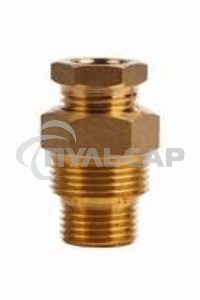 Сальник с двойной резьбой 1/2 и 3/4 для ввода кабеля в трубу PROconnect