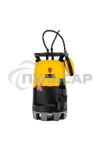 Дренажный насос для чистой и грязной воды DP-450S, 450 Вт, напор 6 м, 12000 л/ч Denzel