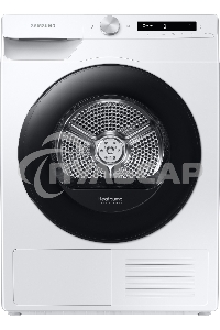 Сушильная машина Samsung DV90T5240AW/LP белый, 9 кг, сушка - тепловой насос, программ - 14, 60 x 85 x 65 см