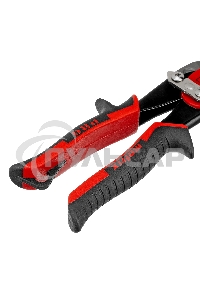 Ножницы по металлу Matrix, 250 мм, левый рез,сталь CRMO,двухкомпонентные рукоятки, PRO