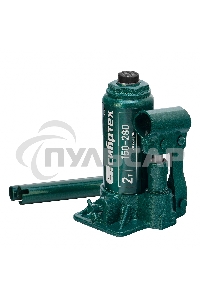 Домкрат гидравлический Сибртех бутылочный, 2т, 150-280мм