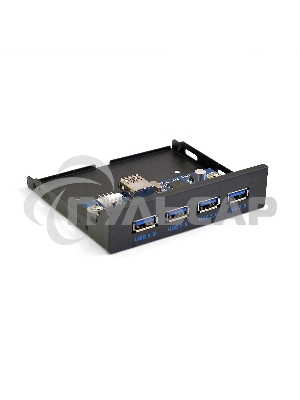 Планка USB на переднюю панель ExeGate U3H-625, 3,5