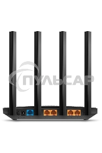 Роутер беспроводной TP-Link Archer C80 AC1900 10/100/1000BASE-TX черный