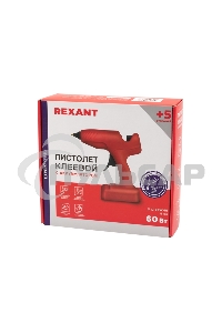 Пистолет клеевой Rexant, 60 Вт, Ø11 мм, 