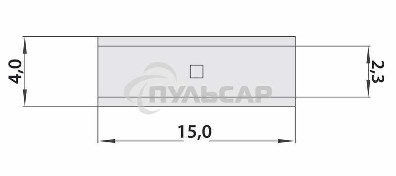 Соединительная гильза L-15 мм 1.5-2.5 мм² (ГМЛ (DIN) 2,5) Rexant