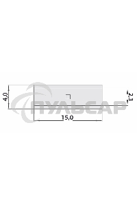 Соединительная гильза L-15 мм 1.5-2.5 мм² (ГМЛ (DIN) 2,5) Rexant