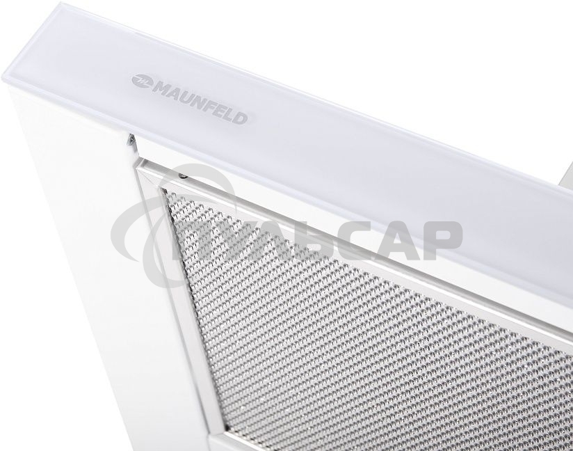 Вытяжка встраиваемая Maunfeld Ouse Touch Glass 60 белый, 60 см, 750 куб. м/ч, 48 дБ