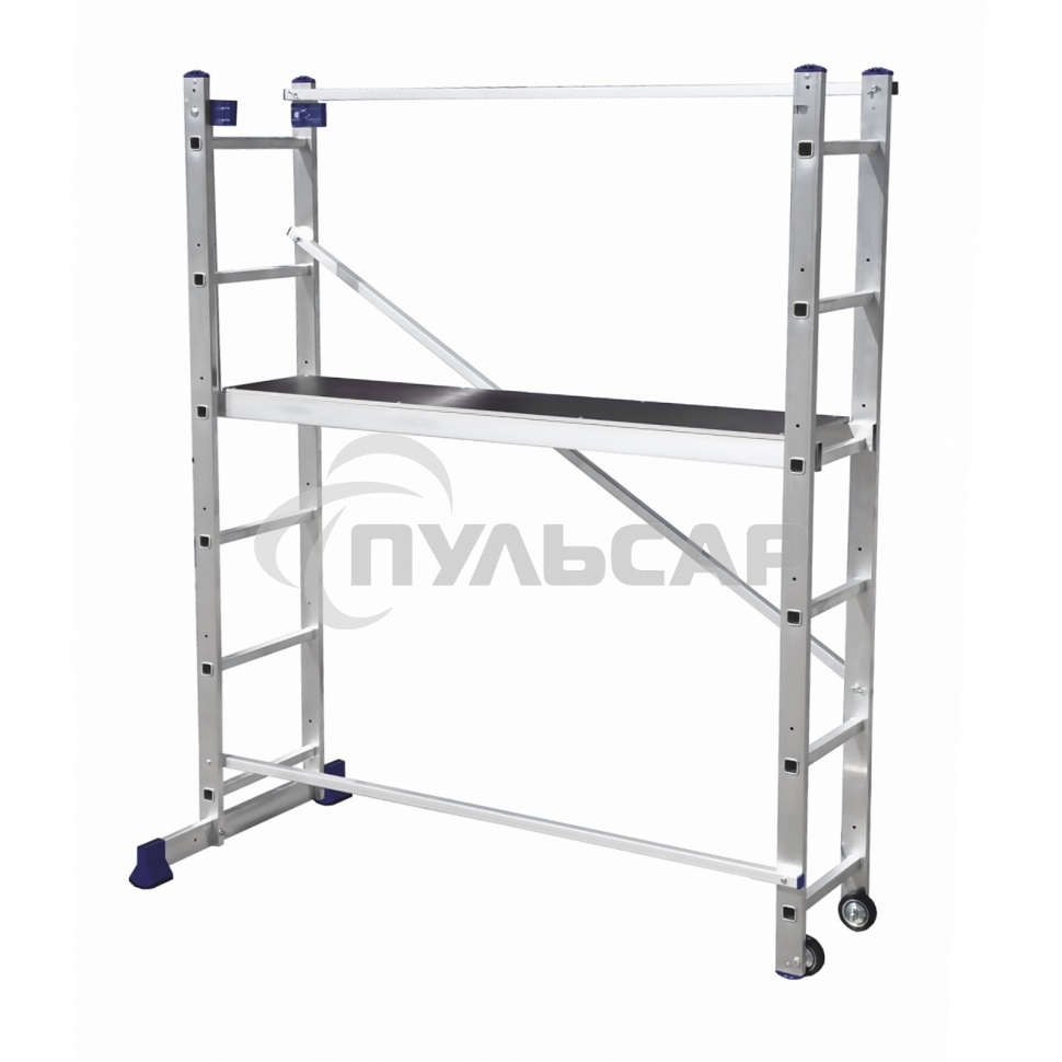 Алюминиевая лестница-помост 3в1 Россия