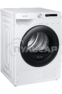 Сушильная машина Samsung DV90T5240AW/LP белый, 9 кг, сушка - тепловой насос, программ - 14, 60 x 85 x 65 см