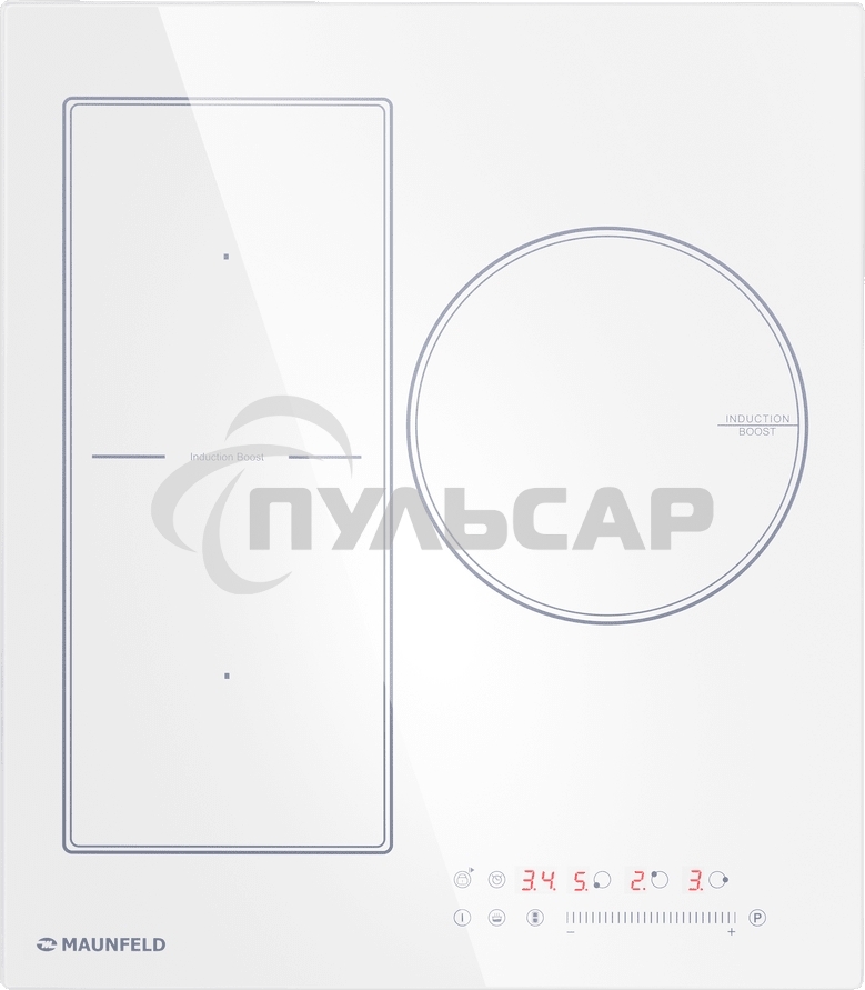 Индукционная варочная панель Maunfeld CVI453SBWH Inverter