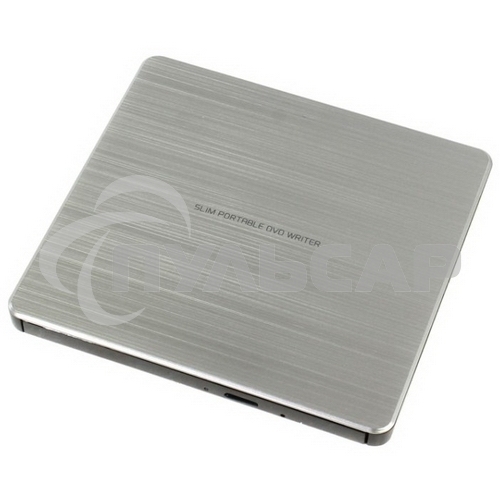 Оптический привод внешний DVD-RW LG GP60NS60 серебристый USB ultra slim внешний RTL