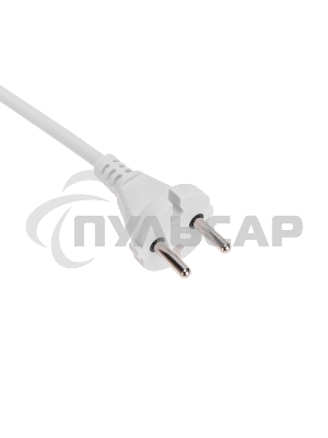 Удлинитель STANDARD 2 гнезда, 3м, 2х1,0мм², б/з, белый Rexant