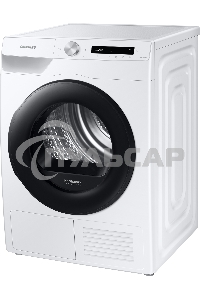 Сушильная машина Samsung DV90T5240AW/LP белый, 9 кг, сушка - тепловой насос, программ - 14, 60 x 85 x 65 см