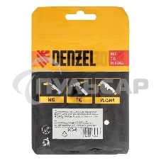 Токосъемный наконечник под проволоку 1,2 мм, М6х28, E-CU, 20 шт для MIG горелки тип 24 Denzel
