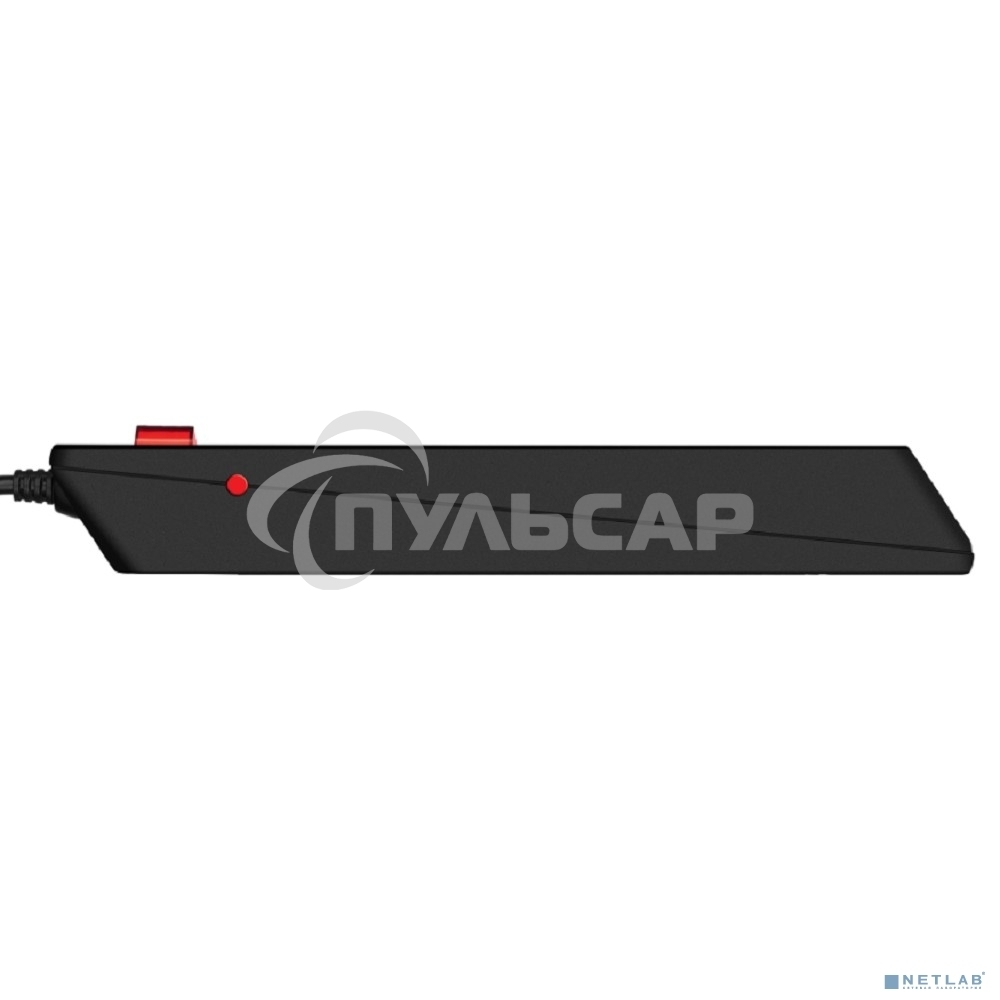 Сетевой фильтр Sven Optima 1,8 м (6 розеток с защитными шторками) черный, цветная коробка