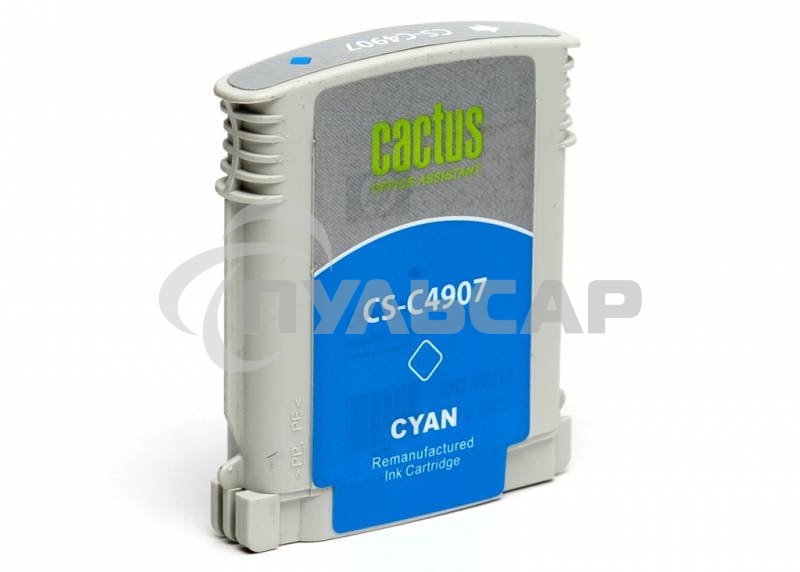 Картридж струйный Cactus CS-C4907 №940 голубой (30 ml) для HP OfficeJet PRO 8000/8500