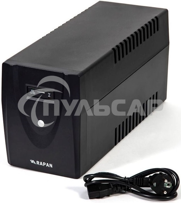 Источник бесперебойного питания RAPAN-UPS 2000 220В 2000В.А/1200Вт меандр АКБ 2х7А.ч интерактивный Бастион 735
