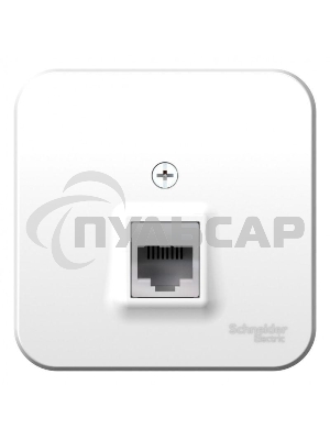 Розетка компьютерная ОП BLANCA RJ45 кат.5e изол. пласт. бел. SchE BLNIA045001