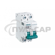 Выключатель автоматический модульный Dekraft 2п C 10А 4.5кА ВА-101 11065DEK