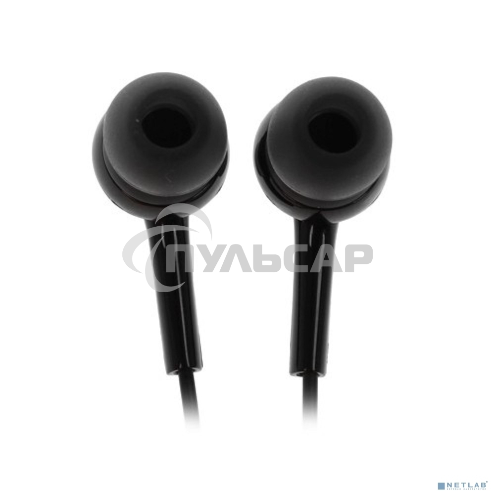 Наушники Panasonic RP-TCM115GCK внутриканальные 10-24000Гц 1.2м 3.5мм 98дБ микрофон, черный