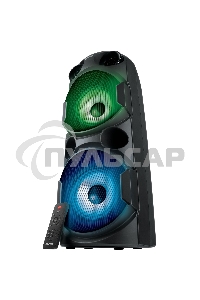 Колонка АС Sven PS-750, черный (80 Вт, TWS, Bluetooth, FM, USB, microSD, LED-дисплей, 2х4400мА*ч)