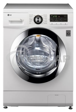 Стиральная машина LG F1096ND3 белая, загрузка фронтальная 6кг, 1000 об/мин., класс: A