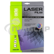 Пленка Cactus CS-LFA415050 A4/150г/м2/50л. для лазерной печати