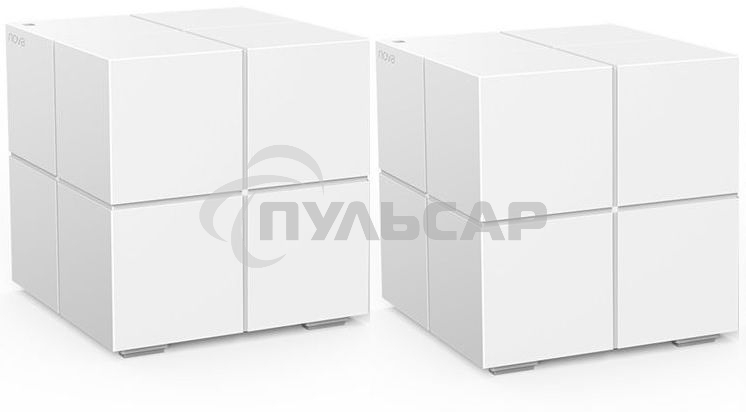 Маршрутизатор Tenda nova MW6 (2 роутера) АС1200 Двухдиапазонная Wi-Fi Mesh система, 2 порта gigabit ethernet RJ45