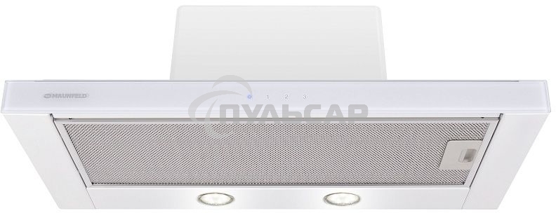 Вытяжка встраиваемая Maunfeld Ouse Touch Glass 60 белый, 60 см, 750 куб. м/ч, 48 дБ