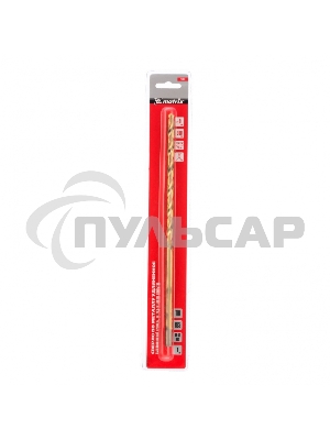 Сверло Matrix спиральное по металлу 9x300мм, HSS