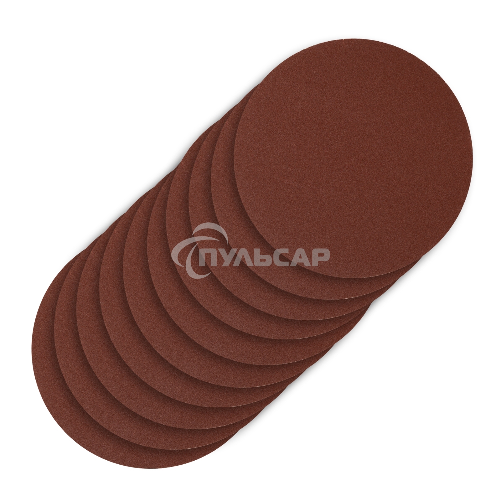 Круг абразивный на ворсовой подложке под 