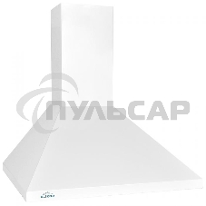 Вытяжка каминная Elikor Вента 60П-430-П3Л белый, 60 см, 430 куб. м/ч, 54 дБ