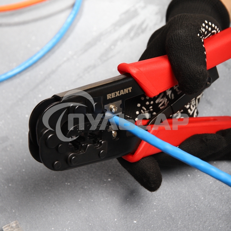 Кримпер для обжима Rexant HT-568R 8P8C, 6P6C