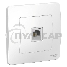 Розетка компьютерная СП BLANCA RJ45 кат.5e бел. SchE BLNIS045001