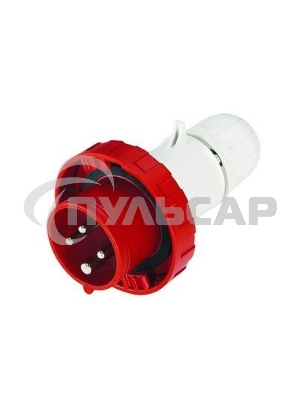 Вилка эл. каб. 16А 3P+E+N 400В IP67 ДКС DIS2181637